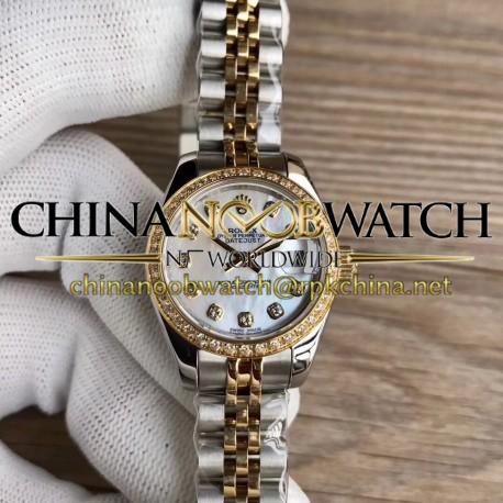 Replica Rolex Lady Datejust 28 279383BR 28MM WF Stainless Steel & Yellow Gold Mother Of Pearl Dial Swiss 2671
