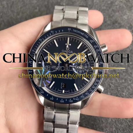 Replica Omega Speedmaster Moonwatch Co-Axial Chronograph 44.25MM 311.90.44.51.03.001 OM V2 Stainless Steel Blue Dial Swiss 9300