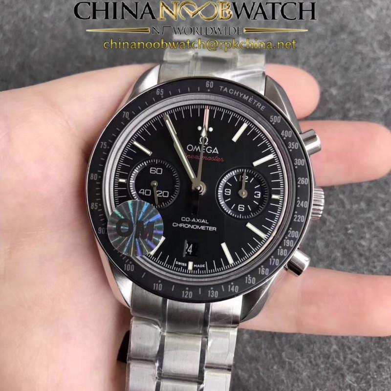 Replica Omega Speedmaster Moonwatch Co-Axial Chronograph 44.25MM 311.30.44.51.01.002 OM V2 Stainless Steel Black Dial Swiss 9300