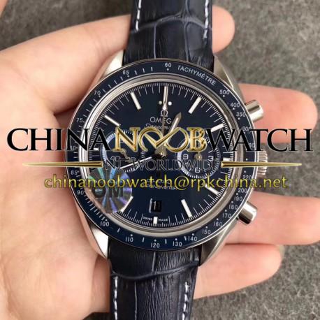 Replica Omega Speedmaster Moonwatch Co-Axial Chronograph 44.25MM 311.93.44.51.03.001 OM V2 Stainless Steel Blue Dial Swiss 9300