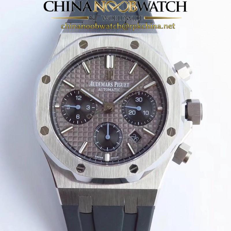 Replica Audemars Piguet Royal Oak Chronograph 26331 JH Stainless Steel Grey Dial Swiss 7750