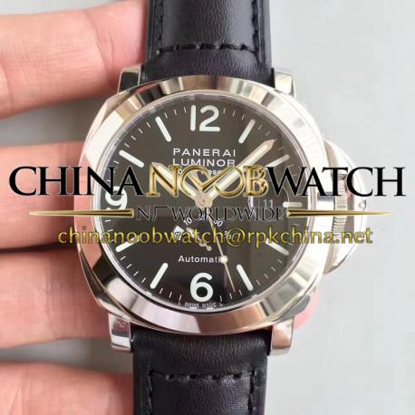 Replica Panerai Luminor Power Reserve PAM027 N Stainless Steel Black Dial Swiss 2824-2