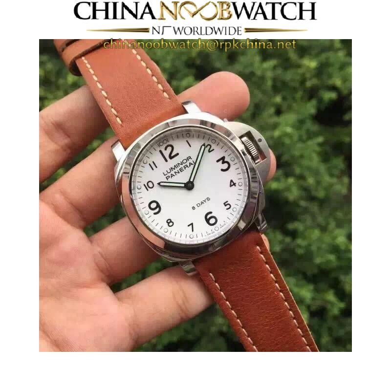 Replica Panerai Luminor Base 8 Days Acciaio PAM561 KW Stainless Steel White Dial Swiss P5000