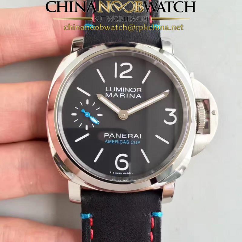 Replica Panerai Luminor Marina 1950 PAM727 Americas Cup 2017 Oracle Team USA ZF Stainless Steel Black Dial Swiss P9010