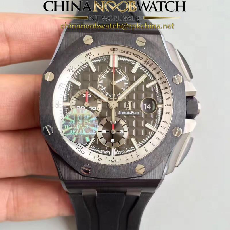 Replica Audemars Piguet Royal Oak Offshore 26405CE.OO.A002CA.01 JF V2 Ceramic Grey Dial Swiss 3126