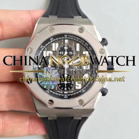 Replica Audemars Piguet Royal Oak Offshore 50th 26034TS.00.D001IN.01 JF V2 Stainless Steel Grey Dial Swiss 7750