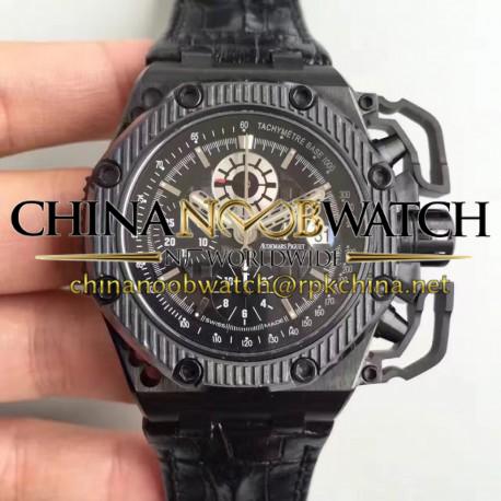 Replica Audemars Piguet Royal Oak Offshore Survivor 26165IO.OO.A002CA.01 JF V2 Titanium Black Dial Swiss 7750