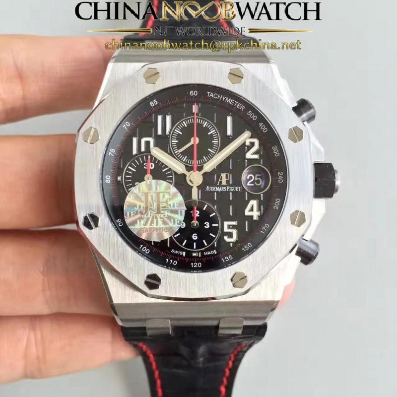 Replica Audemars Piguet Royal Oak Offshore 26470ST.OO.A101CR.01 JF V2 Stainless Steel Black Dial Swiss 3126