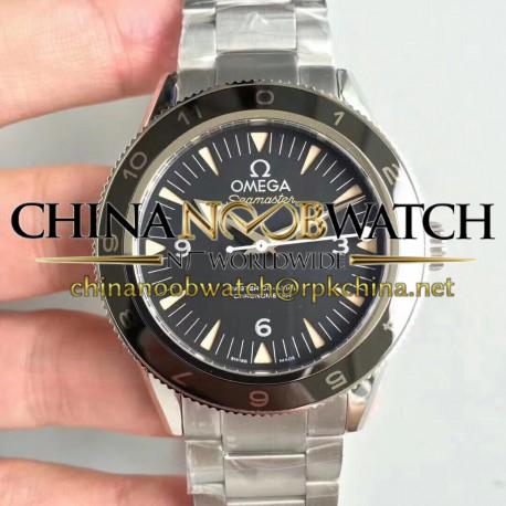 Replica Omega Seamaster 300 Spectre 007 Limited Edition 233.32.41.21.01.001 VS Stainless Steel Black Dial Swiss 8400