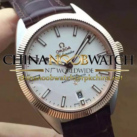 Replica Omega Constellation Globemaster 39MM Stainless Steel & Rose Gold White Dial Swiss 8501