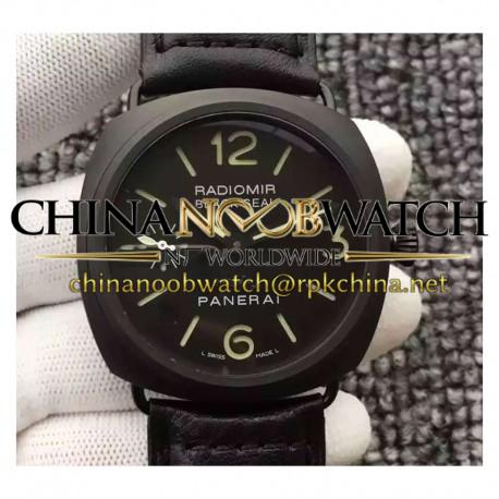 Replica Panerai Radiomir Black Seal PAM292 ZF Ceramic Black Dial Swiss OP XI