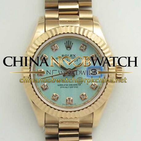 Replica Rolex Lady Datejust 28 279165 28MM BP Rose Gold Ice Blue Dial Swiss 2671