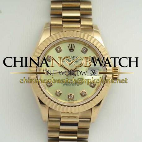 Replica Rolex Lady Datejust 28 279165 28MM BP Rose Gold Yellow Mother Of Pearl Dial Swiss 2671