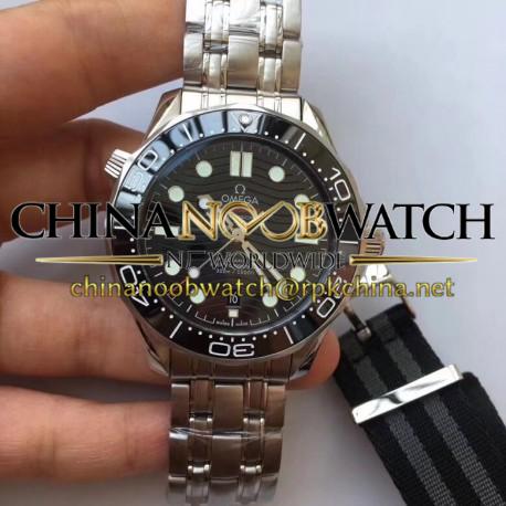 Replica Omega Seamaster Diver 300M Baselworld 2018 VS Stainless Steel Black Dial Swiss 8800