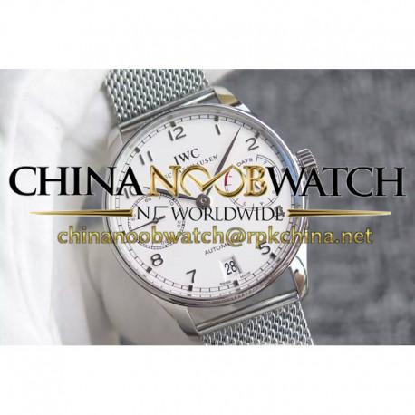 Replica IWC Portuguese IW5007 YL V3 Stainless Steel White Dial Swiss 52010