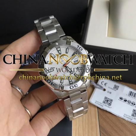 Replica Tag Heuer Aquaracer Calibre 5 WAY2013.BA0927 N Stainless Steel White Dial Swiss SW200