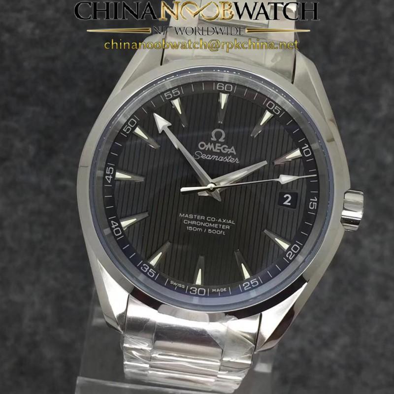 Replica Omega Seamaster Aqua Terra 150M Master Co-Axial 231.10.42.21.01.003 VS Stainless Steel Anthracite Dial Swiss 8500