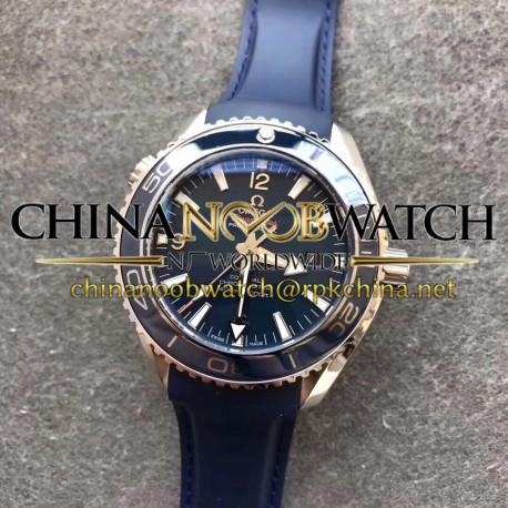 Replica Omega Seamaster Planet Ocean 600M 45.5MM 232.92.46.21.03.001 OM Stainless Steel Blue Dial Swiss 8500