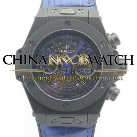 Replica Hublot Big Bang Unico Black Magic 411.CI.1170.RX 3A Ceramic Skeleton Dial Swiss HUB1242