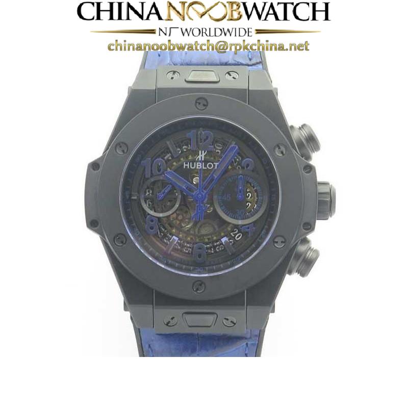 Replica Hublot Big Bang Unico Black Magic 411.CI.1170.RX 3A Ceramic Skeleton Dial Swiss HUB1242