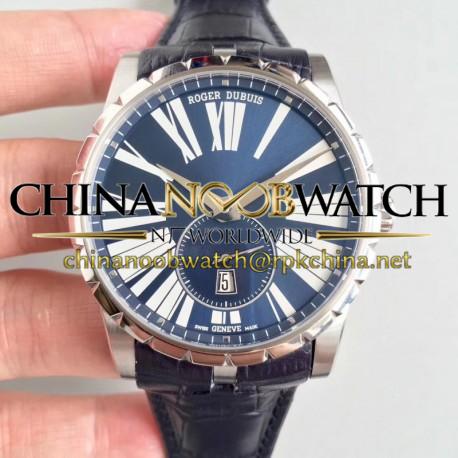 Replica Roger Dubuis Excalibur 42MM Automatic RDDBEX0619 RD Stainless Steel Blue Dial Swiss RD830