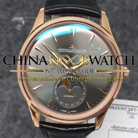 Replica Jaeger-LeCoultre Master Ultra Thin Moon 1362520 ZF Rose Gold Anthracite Dial Swiss JLC 925