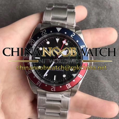 Replica Tudor Heritage Black Bay GMT M79830RB-0001 ZF Stainless Steel Black Dial Swiss 2824-2