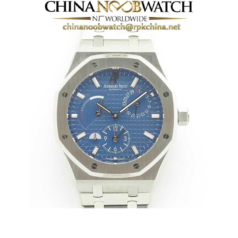 Replica Audemars Piguet Royal Oak GMT 41MM 26120 TWA Stainless Steel Blue Dial Swiss 2329