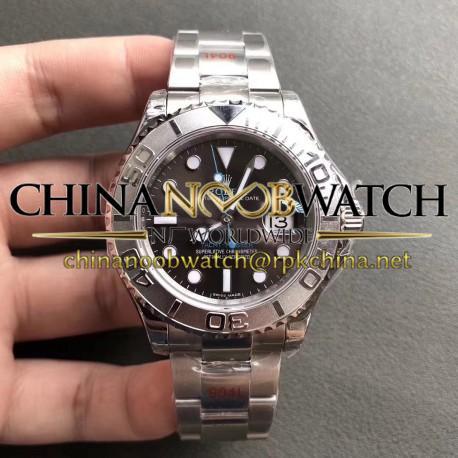 Replica Rolex Yacht-Master 40 116622 GM Stainless Steel 904L Black Dial Swiss 3135