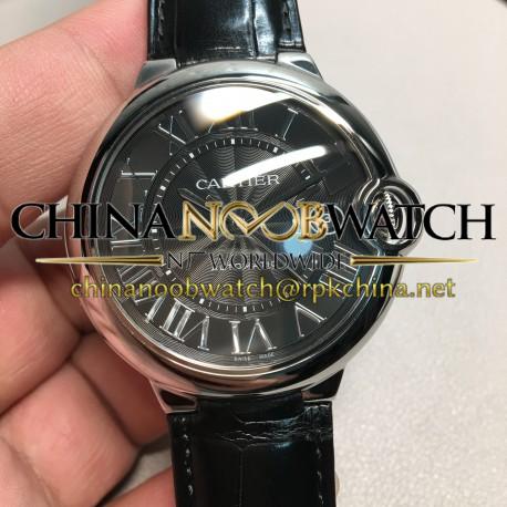 Replica Ballon Bleu De Cartier 42MM WSBB0003 AF Stainless Steel Anthracite Dial Swiss 2892