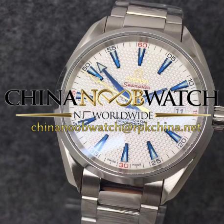 Replica Omega Seamaster Aqua Terra Ryder Cup Edition 231.10.42.21.02.005 VS Stainless Steel White Dial Swiss 8500