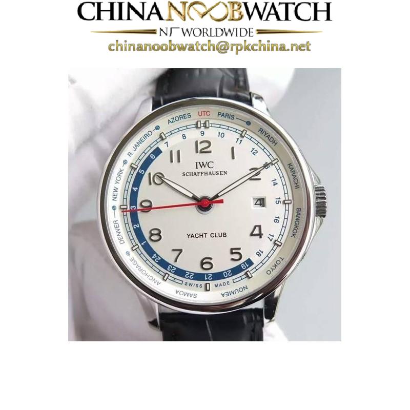 Replica IWC Portuguese Yacht Club Stainless Steel White Dial Swiss 89000