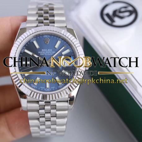 Replica Rolex Datejust II 126334 41MM KS Stainless Steel Blue Dial Swiss 2836-2