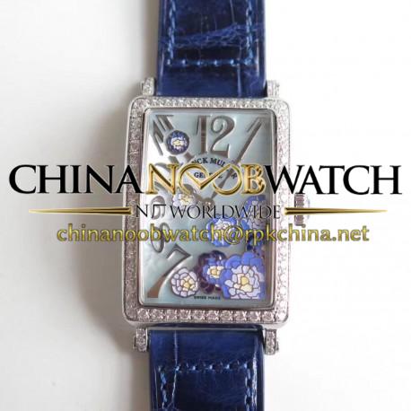 Replica Franck Muller Ladies Long Island 952 QZ REL MOP VL D1R EA Stainless Steel & Diamonds Mother Of Pearl Dial Swiss Quartz