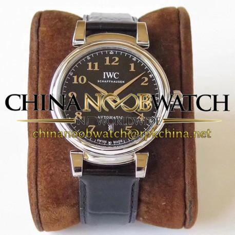 Replica IWC Da Vinci Automatic IW356601 MK Stainless Steel Black Dial Swiss 2892