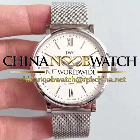 Replica IWC Portofino Automatic IW356505 MK Stainless Steel White Dial Swiss 2892