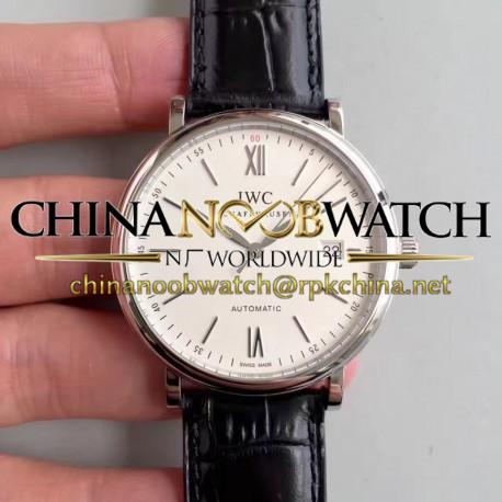 Replica IWC Portofino Automatic IW356501 MK Stainless Steel White Dial Swiss 2892