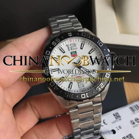 Replica Tag Heuer Formula 1 WAZ1111.BA0875 N Stainless Steel White Dial Swiss Ronda Quartz