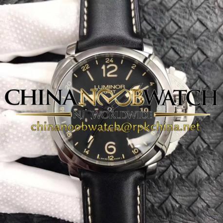 Replica Panerai Luminor GMT 1950 3 Days PAM531 VS V2 Stainless Steel Black Dial Swiss P9003