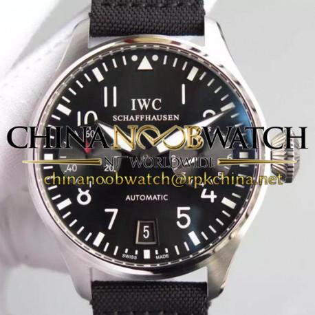 Replica IWC Big Pilot IW500910 Power Reserve Stainless Steel Black Dial Swiss 521111