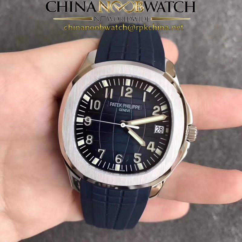 Replica Patek Philippe Aquanaut 5167A KM Stainless Steel Blue Dial Swiss 324SC