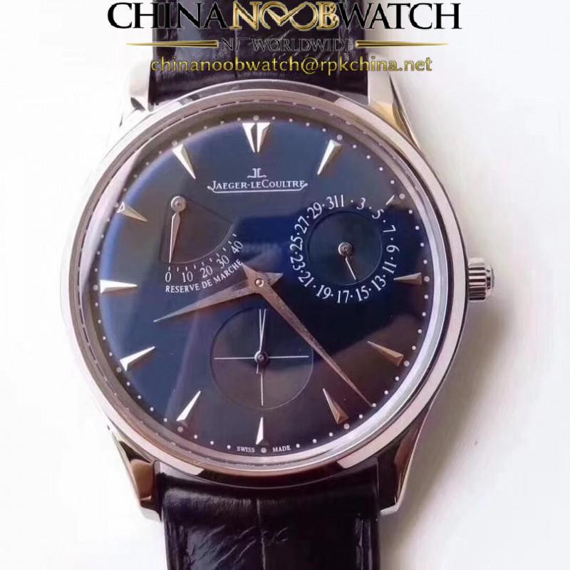 Replica Jaeger-LeCoultre Master Ultra Thin Reserve De Marche 1378480 SW Stainless Steel Blue Dial Swiss Caliber 938A/1