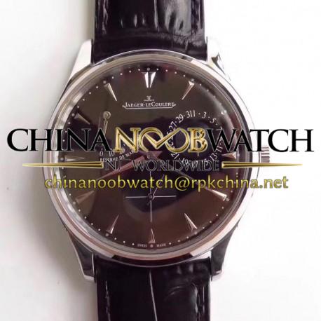 Replica Jaeger-LeCoultre Master Ultra Thin Reserve De Marche 1378480 SW Stainless Steel Black Dial Swiss Caliber 938A/1