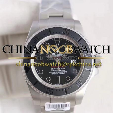 Replica Rolex DEEPSEA Phantom Prohunter 116660 BP Stainless Steel Black Dial Swiss 2836-2