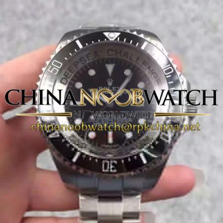 Replica Rolex DEEPSEA Challenge James Cameron V5 Stainless Steel Black Dial Swiss 2836-2