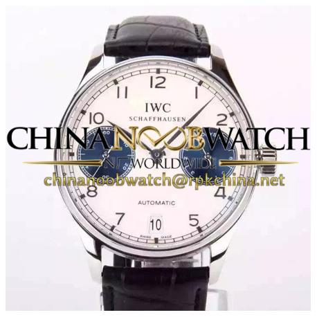 Replica IWC Portuguese IW500703 Power Reserve Stainless Steel White & Black Dial Swiss IWC 52010