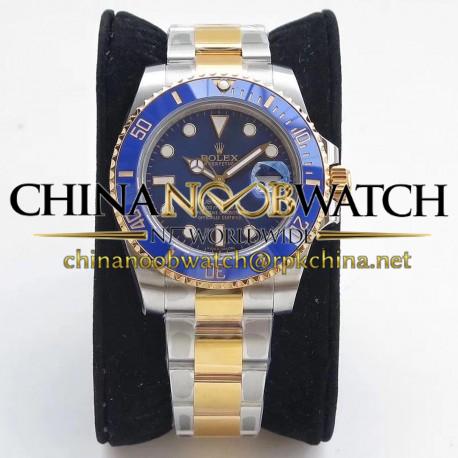 Replica Rolex Submariner Date 116613LB VR 18K Yellow Gold Wrapped & Stainless Steel Blue Dial Swiss 2836-2