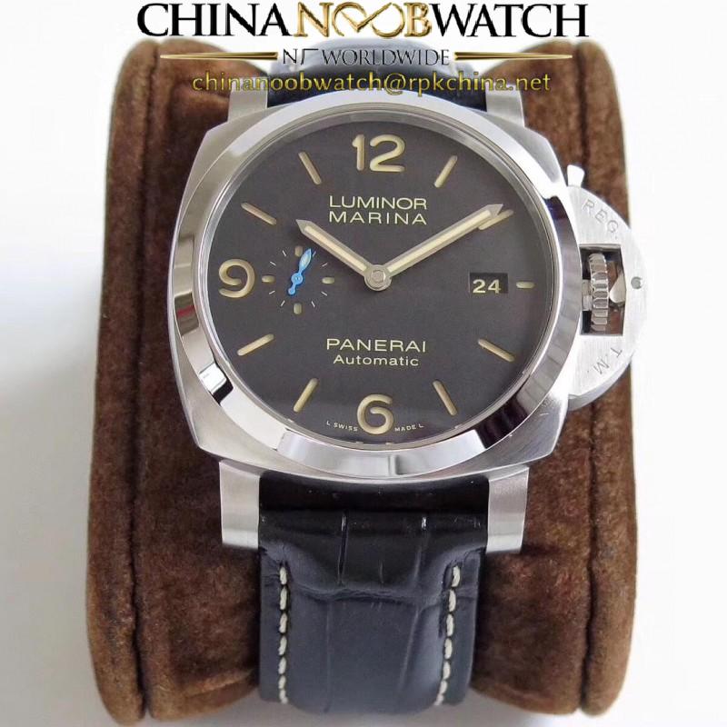 Replica Panerai Luminor Marina 1950 3 Days Automatic Acciaio PAM1312 44MM ZF Stainless Steel Black Dial Swiss P9010