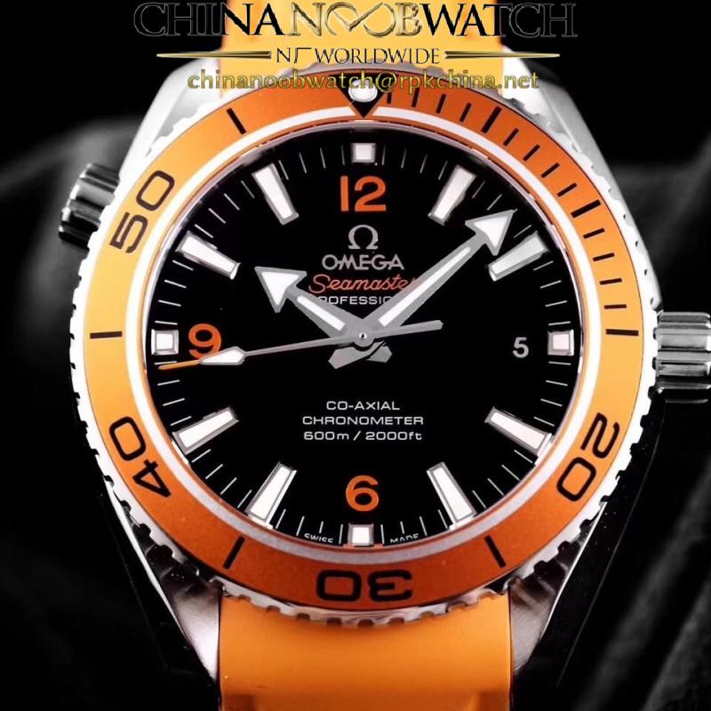 Replica Omega Seamaster Planet Ocean 600M 42MM 232.32.42.21.01.001 VS Stainless Steel Black Dial Swiss 8500