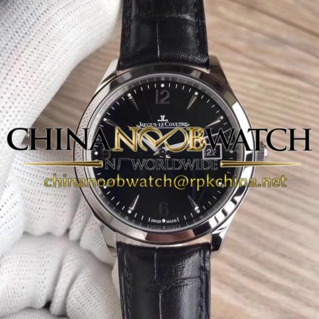 Replica Jaeger-LeCoultre Master Control Date 1548470 ZF Stainless Steel Black Dial Swiss Caliber 899/1